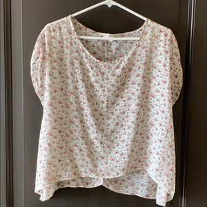 Floral Sheer Top